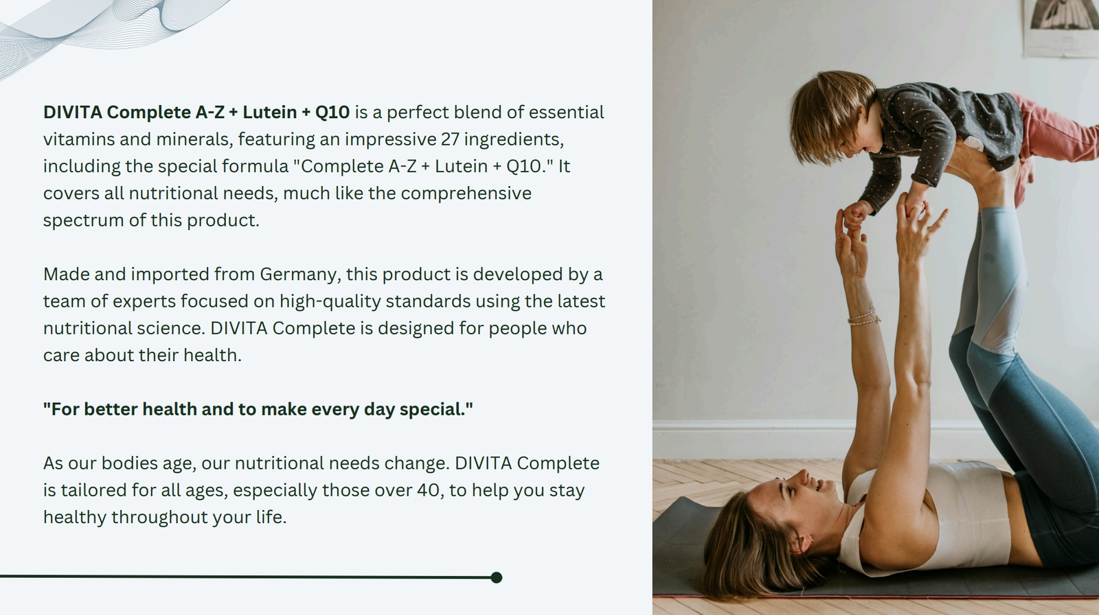 DIVITA Complete A-Z + Lutein + Q10